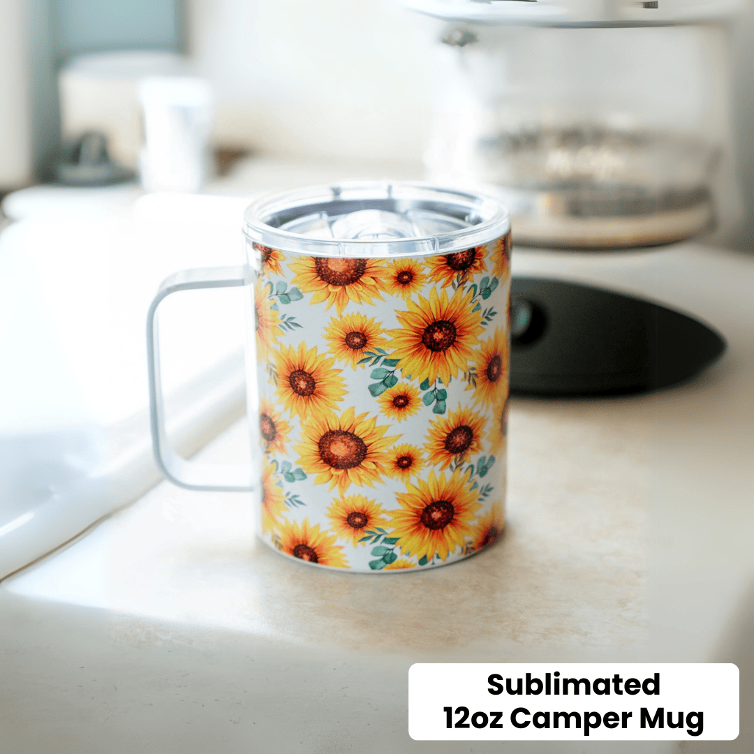 12oz Sublimation Camper Mug