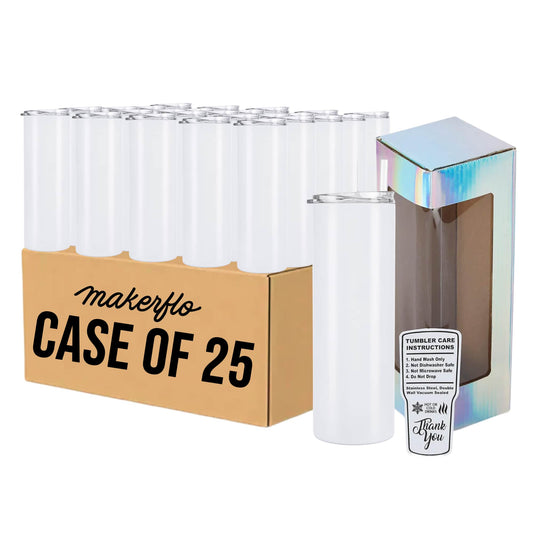 20oz Skinny Sublimation Tumbler