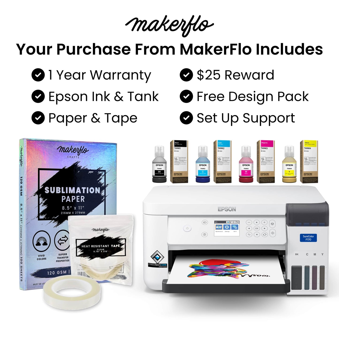 Epson F170 SureColor Sublimation Printer