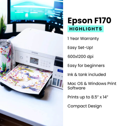 Epson® F170 Ultimate Kit & Cookbook