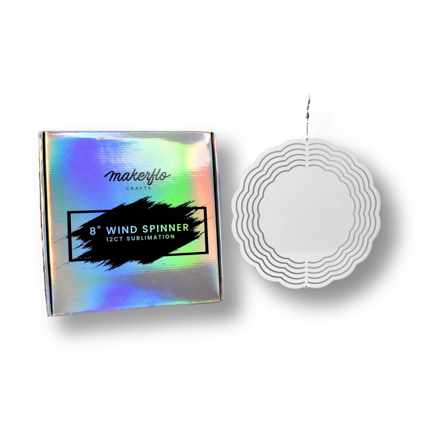 Sublimation Wind Spinner 8 in