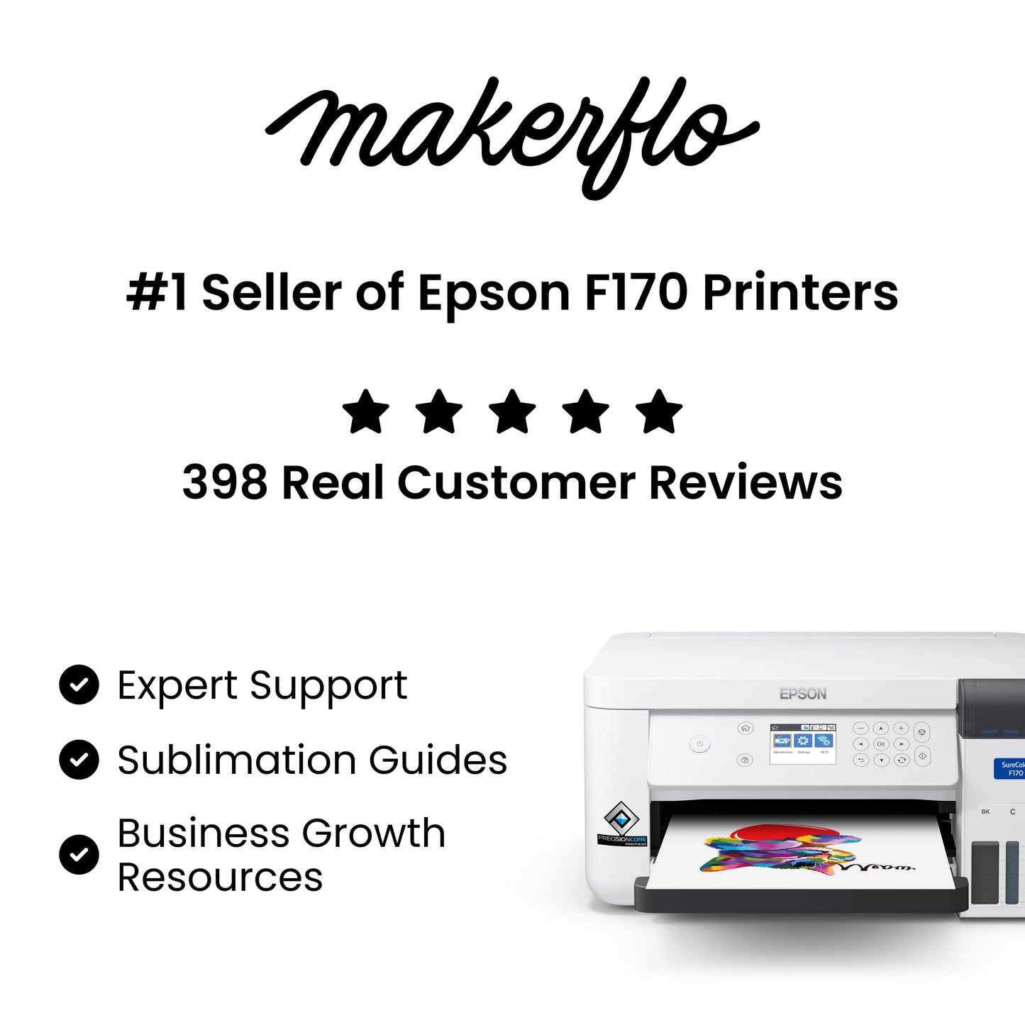 Epson® F170 Sublimation Ultimate Kit