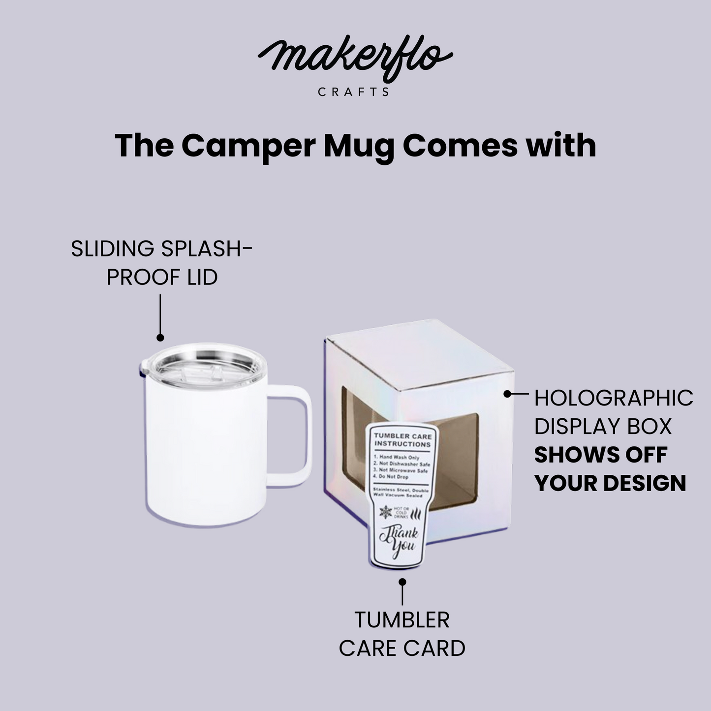 12oz Sublimation Camper Mug