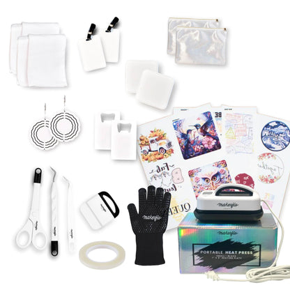 Sublimation Mini Starter Kit & Heat Press