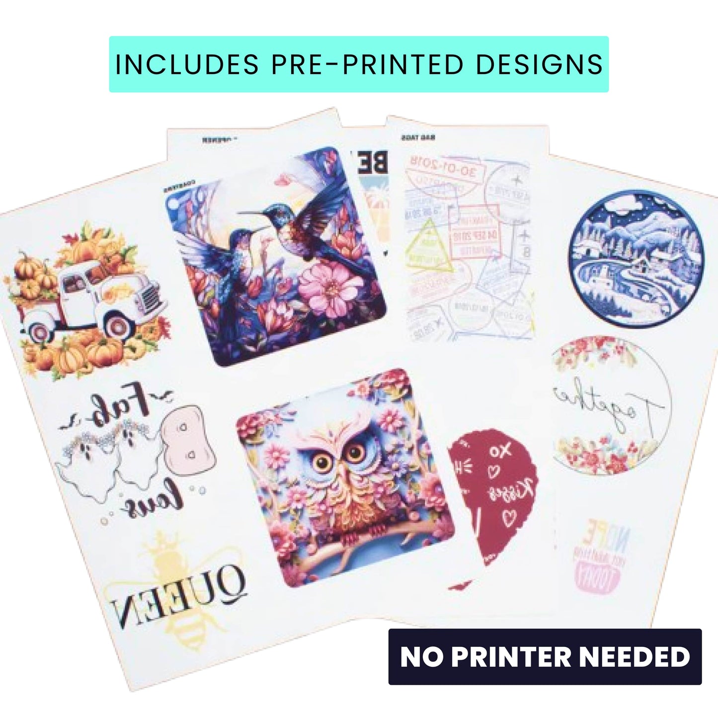 Sublimation Mini Starter Kit & Heat Press