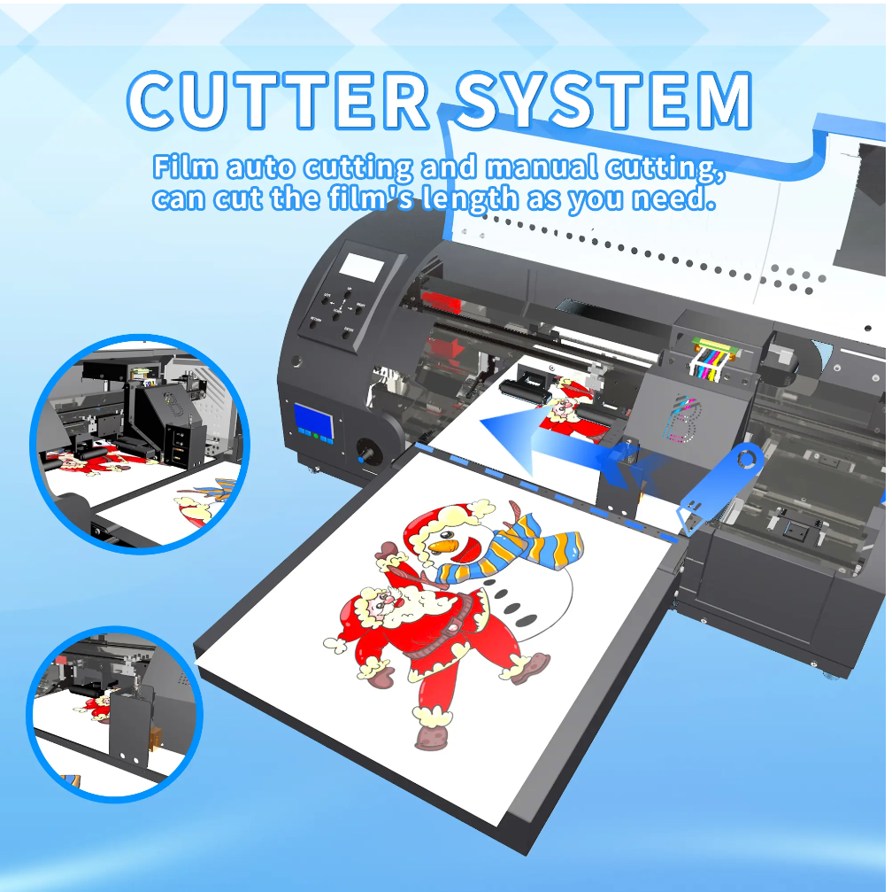 Lancelot M1630 Pro A3+ DTF Printer Bundle with Auto Powder Shaker & FREE DTF Laptop