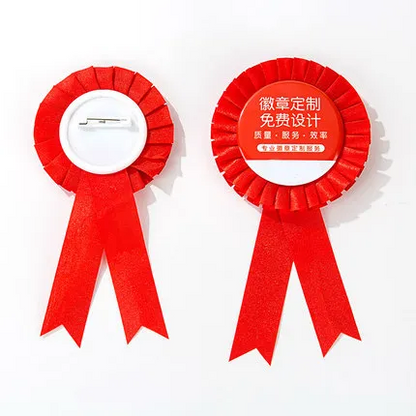 DIY Rosette kit 58mm(2.28) Red